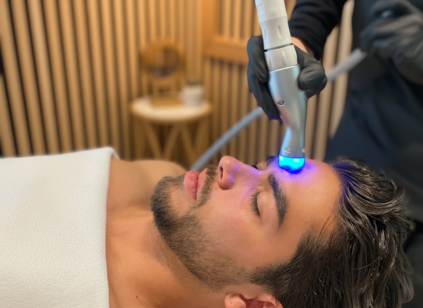Face RF skin tightening treatment at Lua Wellness Center San Diego - 1